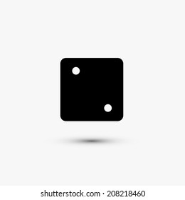 Vector black web icon on white background. Eps10