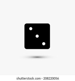 Vector black web icon on white background. Eps10