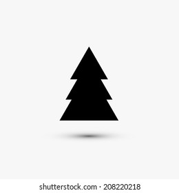 Vector black web icon on white background. Eps10