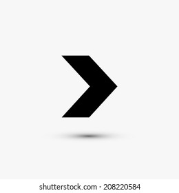 Vector black web icon on white background. Eps10