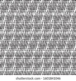 Vector black and white abstract seamless pattern