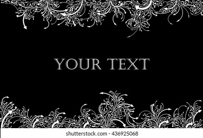 Vector black and white  arrow   abstract business template 