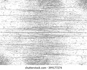 Vector black and white background, grunge texture with elements of destruction and scratches .