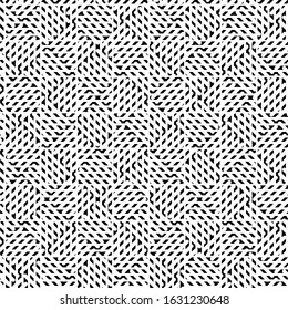 vector black and white background ornament pattern abstract , fabric texture. 