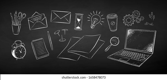 2,992 Chalk drawing laptop Images, Stock Photos & Vectors | Shutterstock