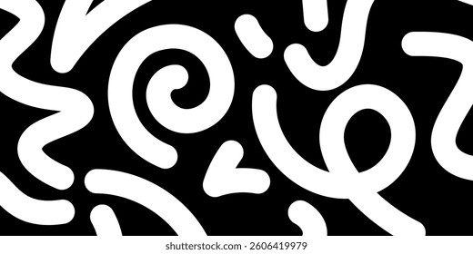 Vector Black white Color Design Background