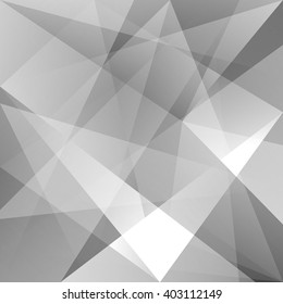 Vector Black And White Geometric Overlay Background