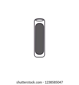 Vector Black and White Glass icon