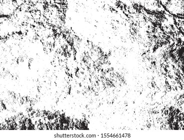 Vector black and white grunge background