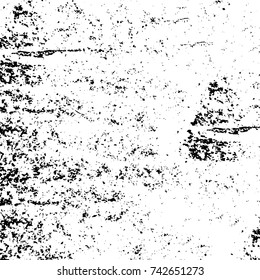Vector black and white grunge background from stains and cracks