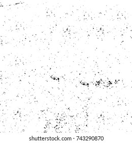 Vector black and white grunge background from stains and cracks