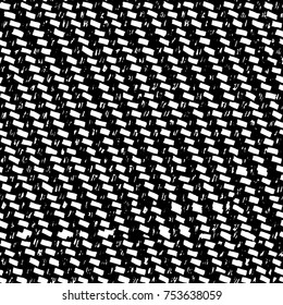Vector black and white grunge background. Abstract monochrome pattern of stains, cracks, scratches print posters and design. Vintage elements and old texture of the ink