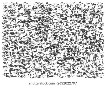 Vector black and white grunge texture and background.