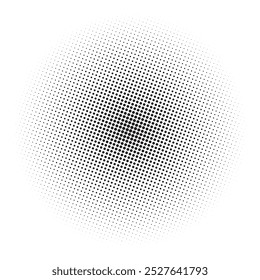 vector black and white halftone design
