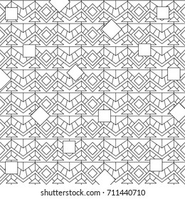vector black and white illustration