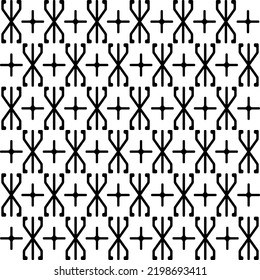 Vektorschwarz-weiße Illustration auf geometrischem abstraktem Hintergrund