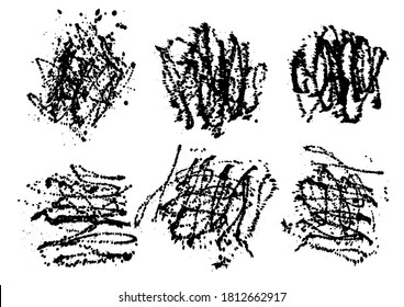 Esplandor de tinta blanca y negra, trazo de mancha y brocha Grunge elementos texturados para diseño, fondo.