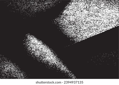 vector de fondo de textura superpuesta en blanco y negro, ilustración vectorial de fondo de textura gruesa