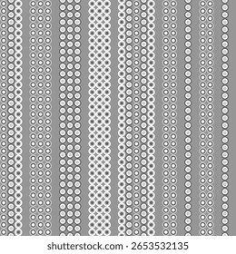 Vector blanco y negro pastel geométrico circular rayas de Vertical sin patrón de fondo Uso para la tela, textil, Elementos de decoración de interiores, tapicería, envoltura.