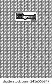 Vector black and white seamless abstract pattern background greyscale ornamental graphic design
