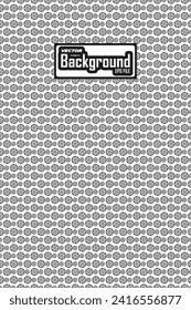 Vector black and white seamless abstract pattern background greyscale ornamental graphic design