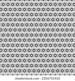 Vector black and white seamless pattern texture greyscale ornamental graphic design mosaic ornaments pattern