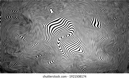 Fondo de semitono de silueta blanca y negra vectorial. Línea por forma. Fondo, elemento de diseño.