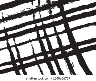 Vector black and white simple pattern for your game