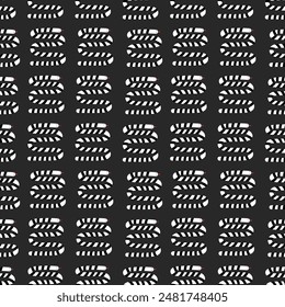 Vector Black and White Snake Pattern