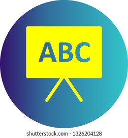 Vector Blackboard Icon
