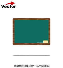 icono de tabla negra vectorial