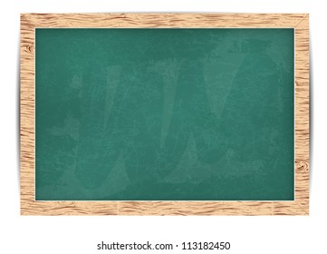 Vector blackboard for your message and line
