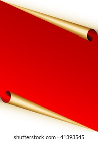 vector blank festive sheet