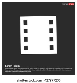 vector blank film strip