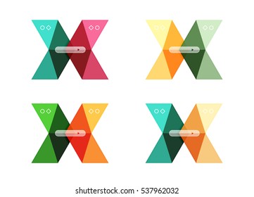 Vector blank infographic arrow templates can be used as workflow layouts, diagrams, number options or web design