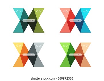 Vector blank infographic arrow templates can be used as workflow layouts, diagrams, number options or web design