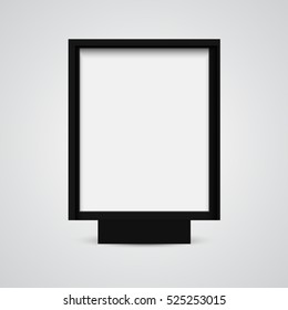 Vector Blank Lightbox, or Signboard.