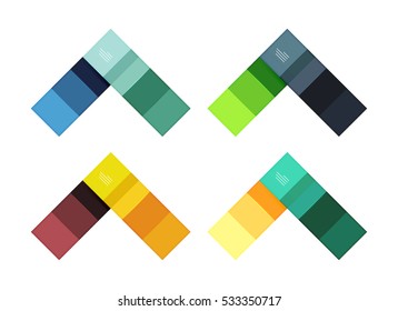 Vector blank stripes and lines infographics templates for workflow layout, diagram, number options or web design