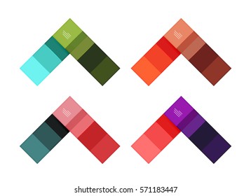 Vector blank stripes and lines infographics templates for workflow layout, diagram, number options or web design