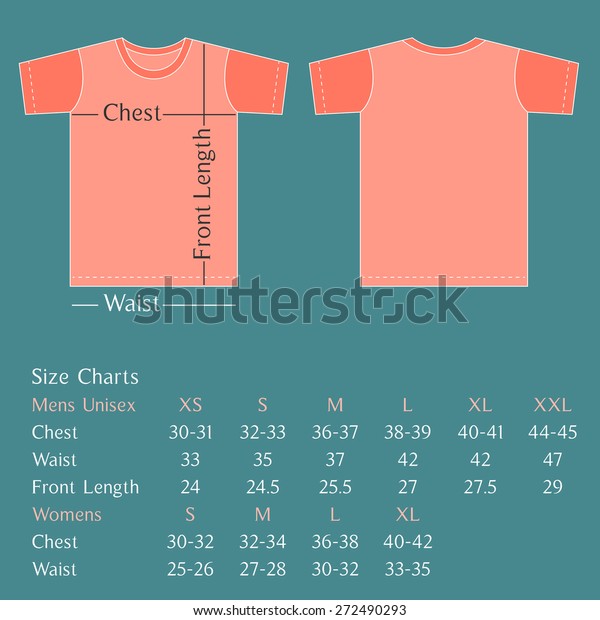Vector Blank T Shirt Design Template Stock Vector (Royalty ...