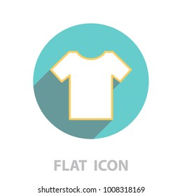 Vector Blank Tshirt Icon Symbol