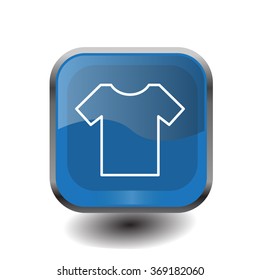 Vector Blank Tshirt Icon Symbol