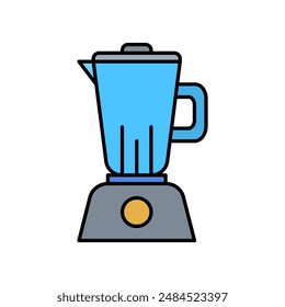 Vector blender icon colored symbol.