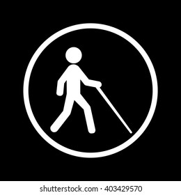Vector blind symbol