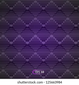 Vector blinds isolated on purple