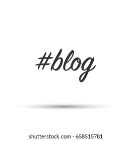 Vector blog Icon