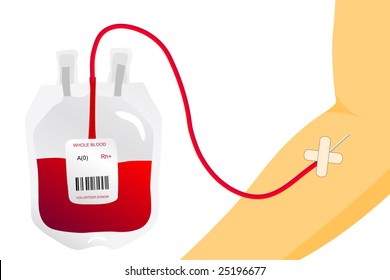 Vector blood donation