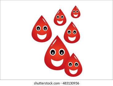 Similar Images, Stock Photos & Vectors of Blood Drops Cartoon style