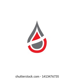 Vector blood logo icon design vector template