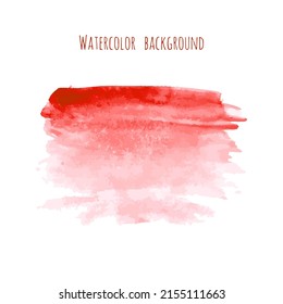 Vector de color rojo sangriento, color de rosa fondo de textura con manchas secas de cepillo, trazos, manchas aisladas en blanco. Resumen del marco artístico, lugar para texto o logotipo. Fondo gradiente acrílico pintado a mano.